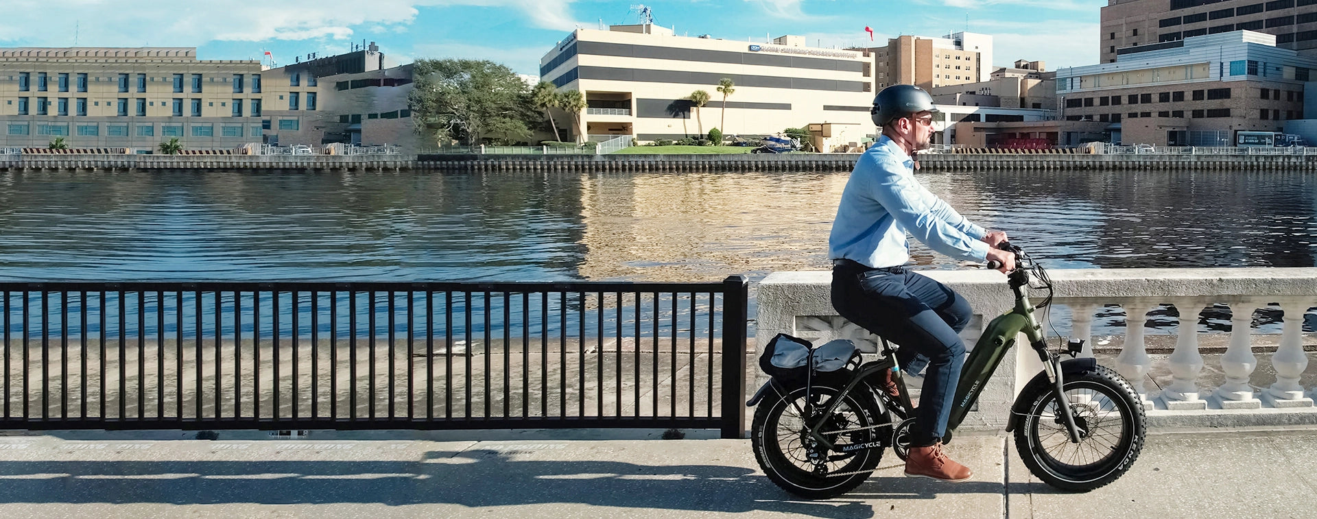 fat tire electric bike for sale banner