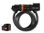 WestBiking Electric Bike Lock Cable with Tail Light