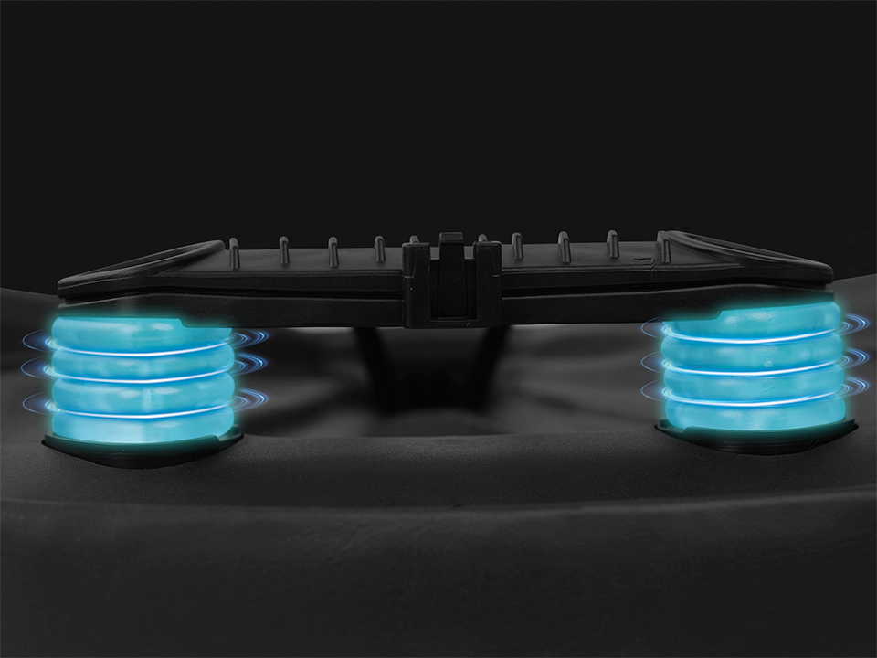 Dual Spring Shock Absorbing