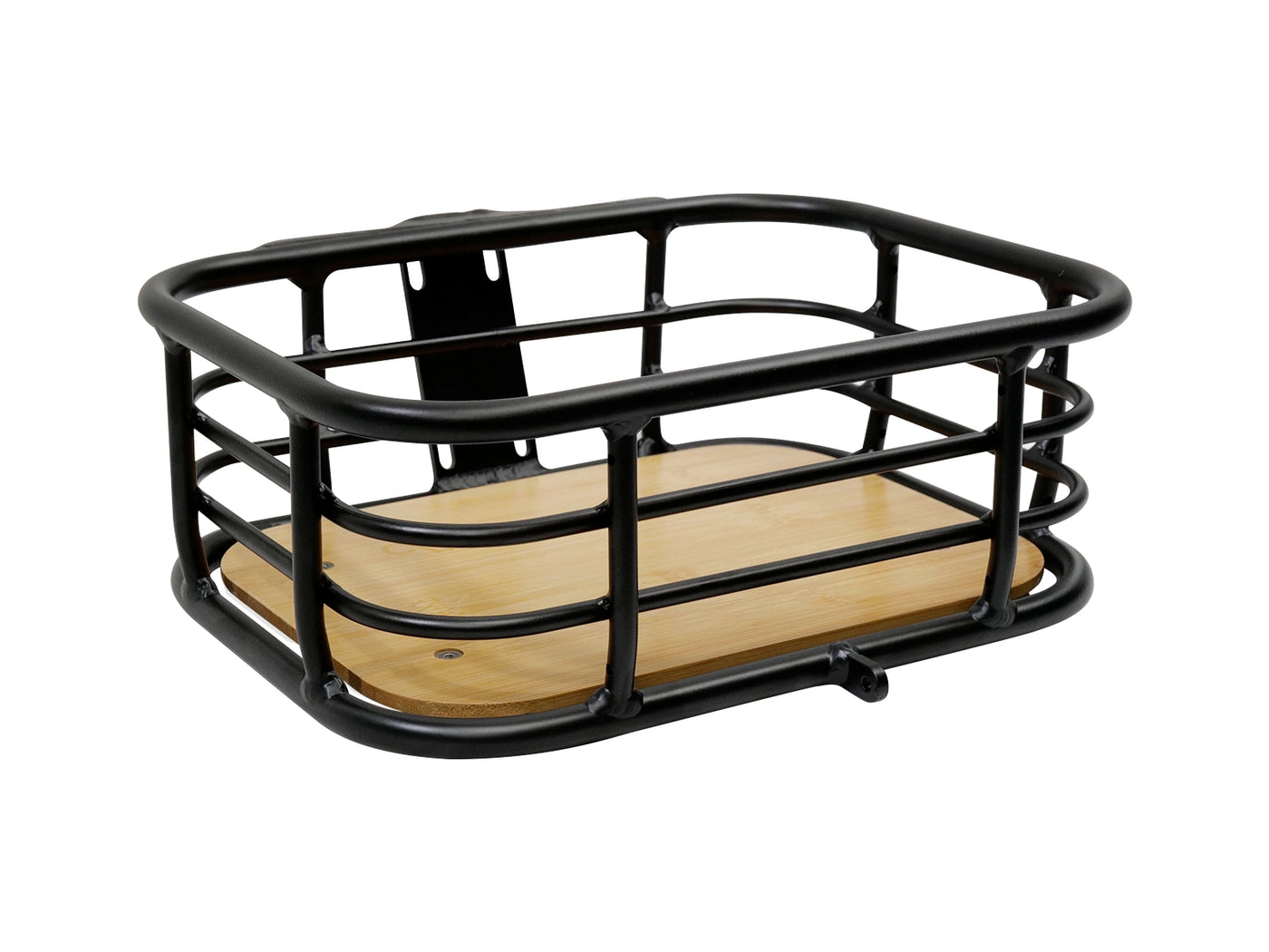 Bamboo bike basket on sale