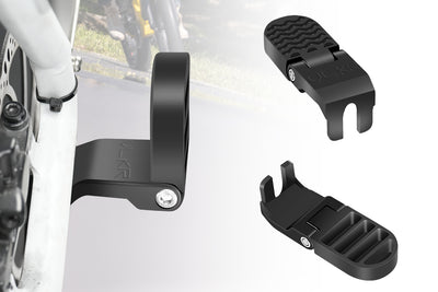 2PCS E-Bike Rear Passenger Footrest Peg