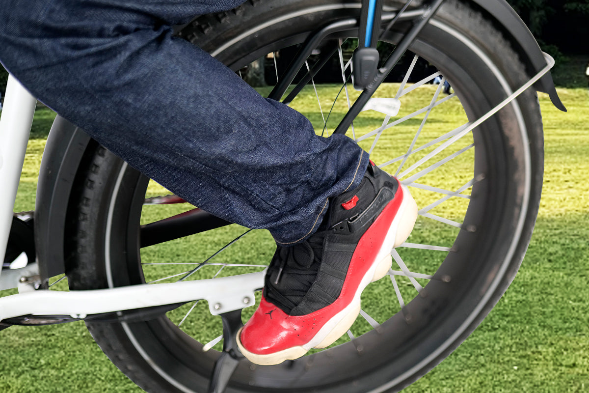 2PCS E-Bike Rear Passenger Footrest Peg