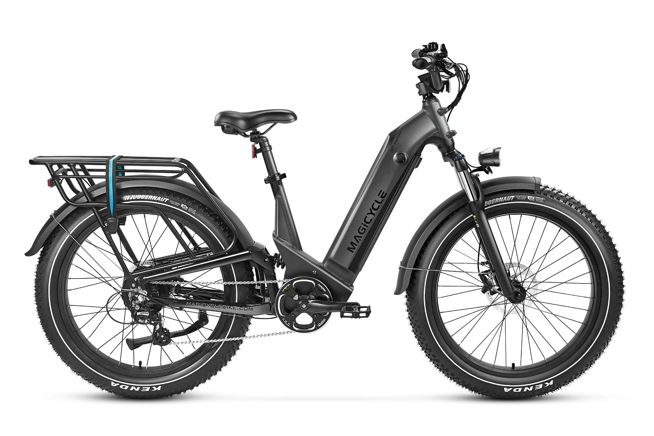 Ebike SUV - Magicycle Deer Step-Thru Full Suspension Electric Bike (Back Order)