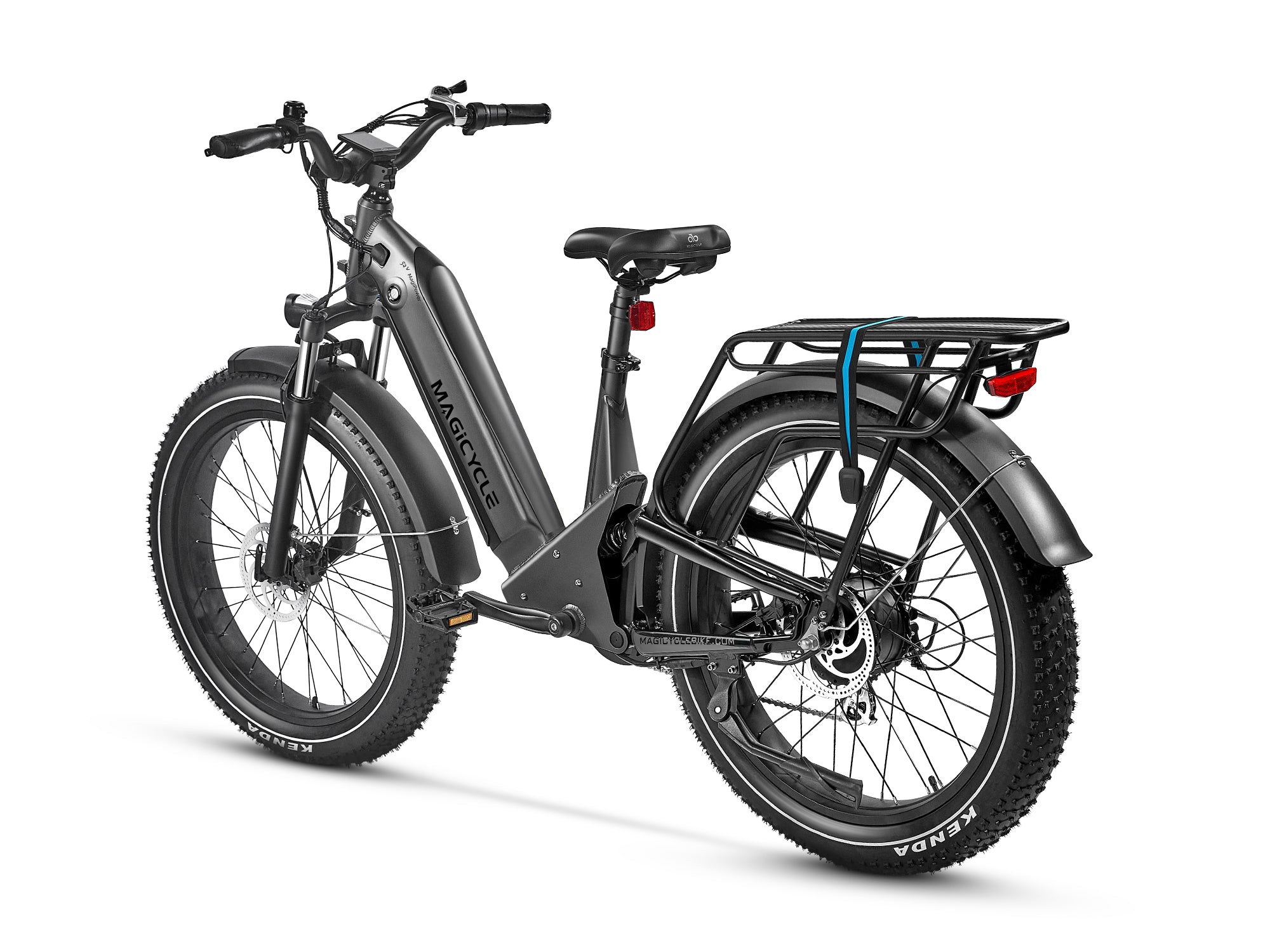 Ebike SUV - Magicycle Deer Step-Thru Full Suspension Electric Bike