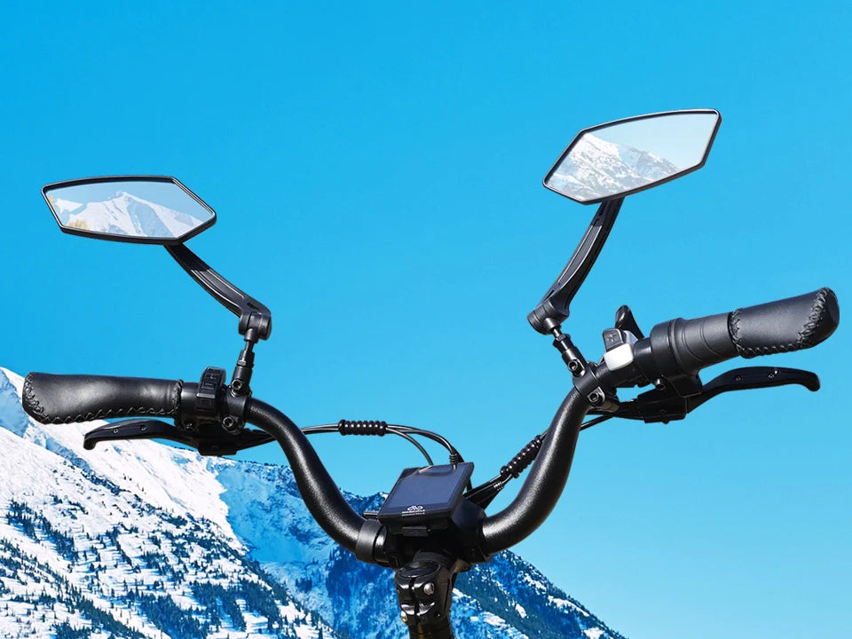 HD Blast-Resistant Bike Mirrors