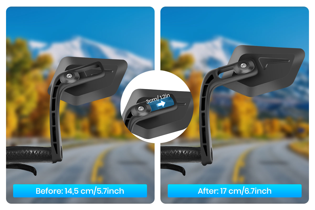 E-bike Bar End Mirrors