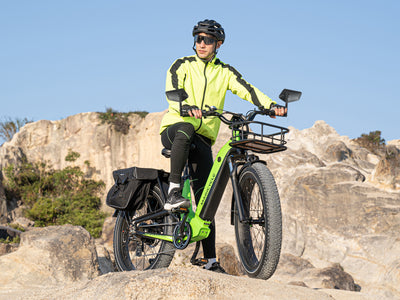 Extra-Large Handlebar End Ebike Mirror