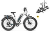 Bundle Sale - Magicycle Cruiser Pro E-Bike With A Hitch Bike Rack