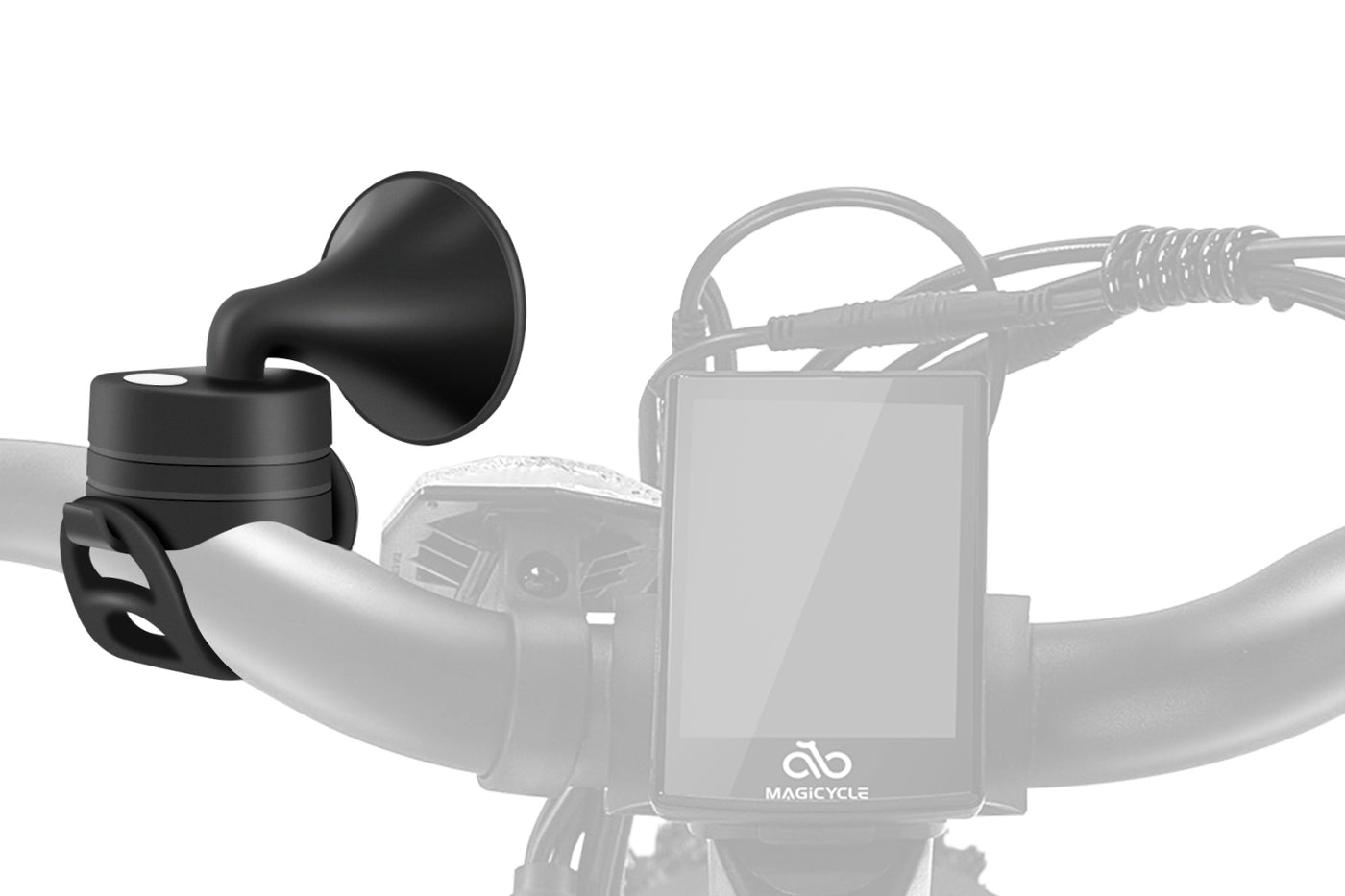 Electric Bike Horn 120dB Loud Sound Electronic Bicycle Bell