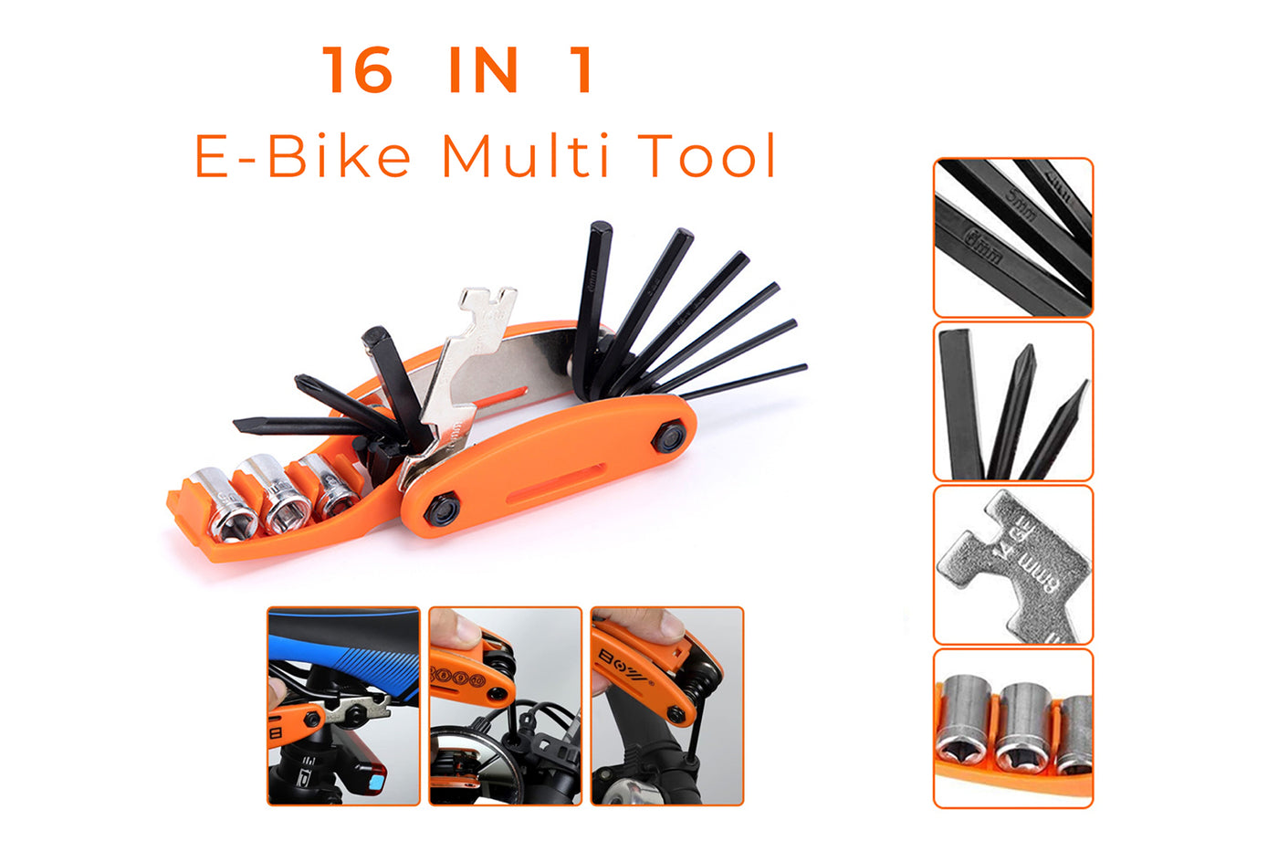 Electric Bike Portable Repair Tool Bag