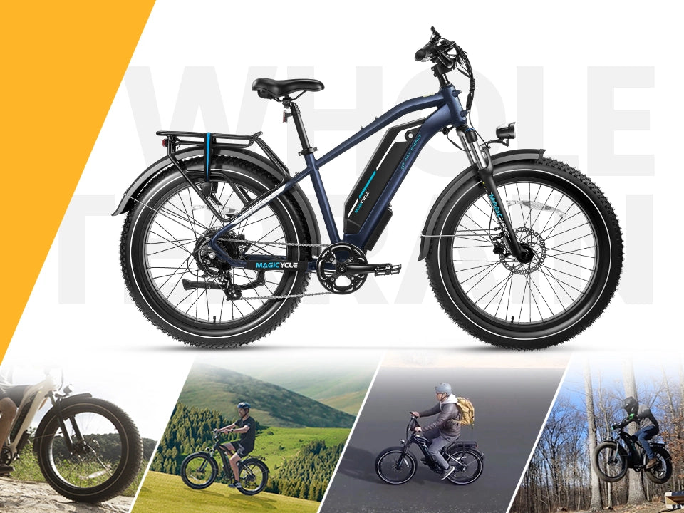 All Terrain Fat Tire Ebike