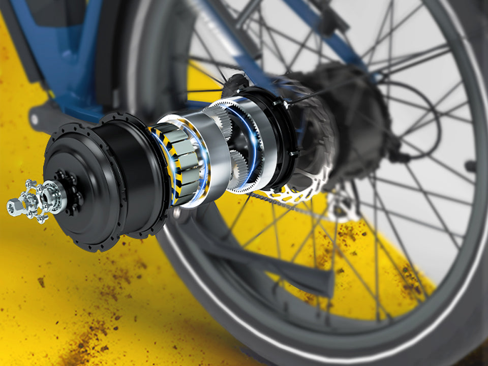 52V 750W 86 Nm Torque High-Power Motor