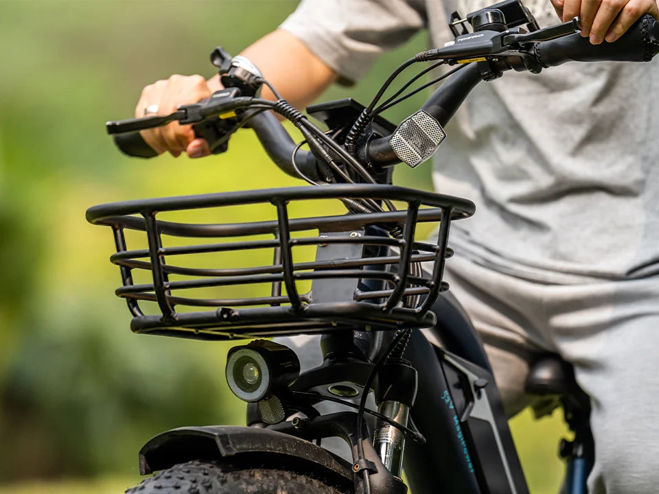 Bike Ride Front Ebike Front Basket - Magicycleca