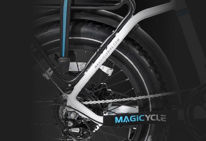electric bike no pedals ocelot detail