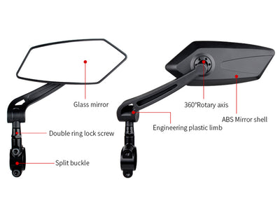 class 1 ebike accessories mirror